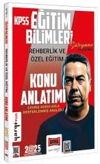 Yargı 2025 KPSS Eğitim Bilimleri Rehberlik ve Özel Eğitim Konu Anlatımı - Süleyman Koçdemir Yargı Yayınları