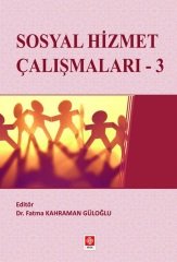 Ekin Sosyal Hizmet Çalışmaları-3 - Fatma Kahraman Güloğlu Ekin Yayınları