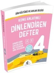 Eker Test 4. Sınıf Din Kültürü ve Ahlak Bilgisi Dinlendiren Defter Eker Test Yayınları