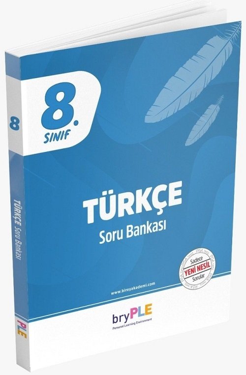 Birey PLE 8. Sınıf Türkçe Soru Bankası Birey Yayınları