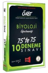 Yargı 2019 ÖABT Biyoloji Öğretmenliği 75 te 75 10 Deneme Sınavı Yargı Yayınları