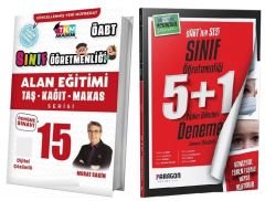 SÜPER FİYAT - TKM + Paragon ÖABT Sınıf 15+5 Deneme 2 li Set - Murat Sakin TKM Akademi + Paragon Yayınları