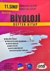 ENS Yayınları 11. Sınıf Biyoloji Destek Defter Kitap ENS Yayınları