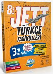 Ünlüler 8. Sınıf Türkçe JETT Soru Fasikülleri Ünlüler Yayınları