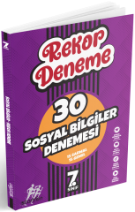 Startfen 7. Sınıf Sosyal Bilgiler Rekor 30 Deneme Startfen Yayınları