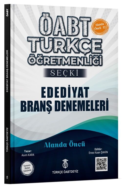 Türkçe ÖABTDEYİZ ÖABT Türkçe Edebiyat Seçki Branş Denemeleri Çözümlü - Asım Kara Türkçe ÖABTDEYİZ