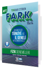 Yayın Denizi Pro YKS AYT Fizik Tekrar Ettiren Fark 15x14 Deneme Video Çözümlü Yayın Denizi Pro Yayınları