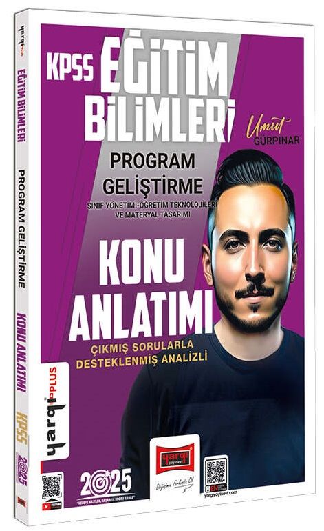 Yargı 2025 KPSS Eğitim Bilimleri Program Geliştirme Konu Anlatımı - Umut Gürpınar Yargı Yayınları