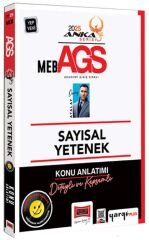 Yargı 2025 MEB-AGS Sayısal Yetenek Konu Anlatımı Anka Serisi - Deniz Atalay Yargı Yayınları