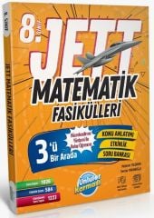 Ünlüler 8. Sınıf Matematik JETT Soru Fasikülleri Ünlüler Yayınları