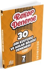 Startfen 7. Sınıf Din Kültürü ve Ahlak Bilgisi Rekor 30 Deneme Startfen Yayınları