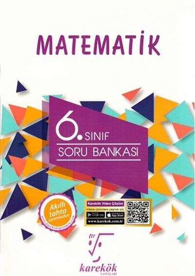 Karekök 6. Sınıf Matematik Soru Bankası Karekök Yayınları