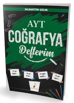 Pelikan YKS AYT Coğrafya Defterim Pelikan Yayınları