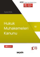 Seçkin 2024 Hukuk Muhakemeleri Kanunu Cep Kitabı 48. Baskı Seçkin Yayınları