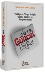 İsem 2019 KPSS Güncel Bilgiler Konu Öğretimli Soru Bankası İsem Yayınları