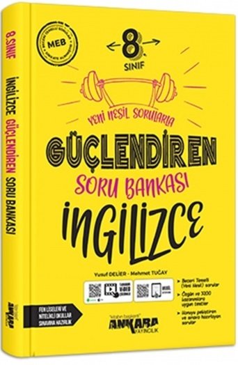 Ankara Yayıncılık 8. Sınıf İngilizce Güçlendiren Soru Bankası Ankara Yayıncılık