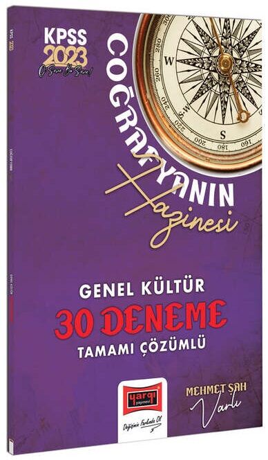 Yargı 2023 KPSS Coğrafyanın Hazinesi 30 Deneme Çözümlü - Mehmet Şah Varlı Yargı Yayınları