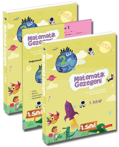 ODTÜ 1. Sınıf Matematik Gezegeni 3 Kitap Set ODTÜ Yayınları