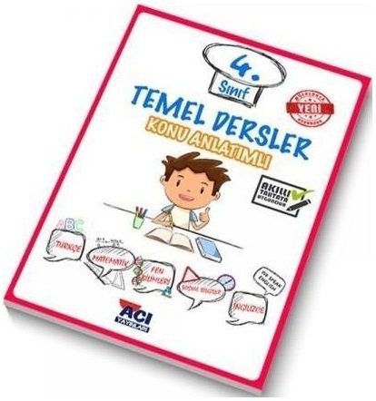 Açı Yayınları 4. Sınıf Temel Dersler Konu Anlatımlı Açı Yayınları