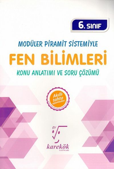 Karekök 6. Sınıf Fen Bilimleri MPS Konu Anlatımlı Soru Bankası Karekök Yayınları