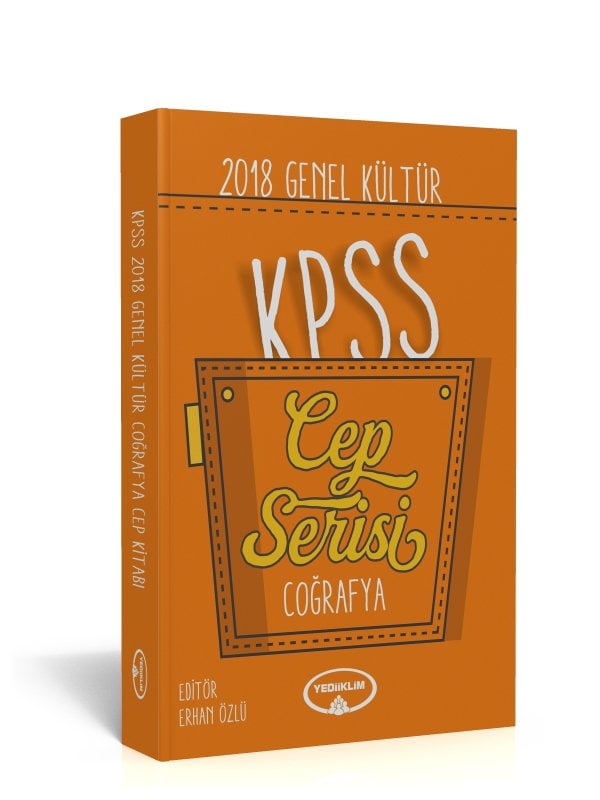 Yediiklim 2018 KPSS Coğrafya Cep Kitabı Yediiklim Yayınları