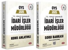 Data 2025 GYS Adalet Bakanlığı İdari İşler Müdürlüğü Konu + Soru Bankası 2 li Set Görevde Yükselme Data Yayınları