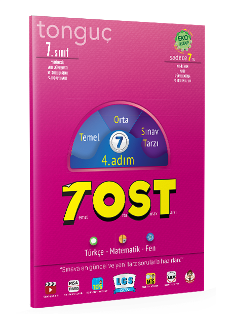 Tonguç 7. Sınıf TOST 4. Adım Tonguç Akademi