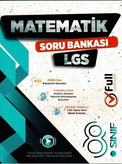 Full Matematik 8. Sınıf LGS Matematik Soru Bankası Full Matematik Yayınları