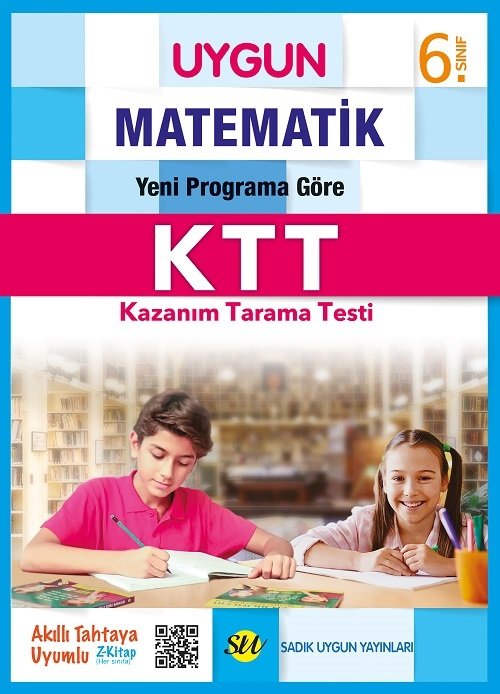 Sadık Uygun 6. Sınıf Matematik KTT Kazanım Tarama Testi Sadık Uygun Yayınları