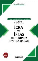 Platon İcra ve İflas Hukukunda Uygulamalar 13. Baskı - Yavuz Süphandağ Platon Hukuk Yayınları