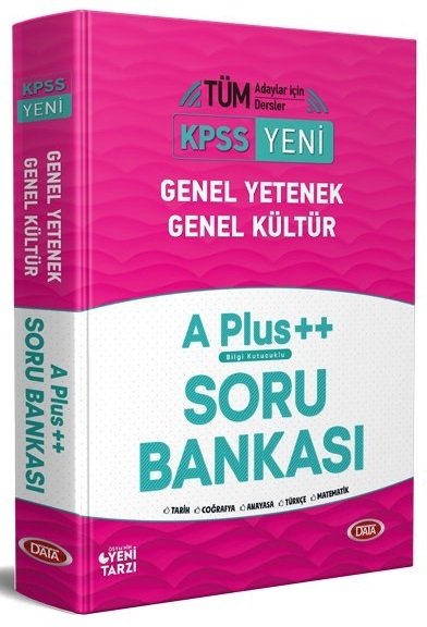 Data 2021 KPSS Genel Yetenek Genel Kültür A Plus Soru Bankası Çözümlü Data Yayınları