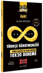 Yargı 2022 ÖABT Türkçe Öğretmenliği Temel Beceri ve Alan Eğitimi Payidar 10x20 Deneme Sınavı Çözümlü Yargı Yayınları