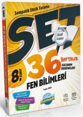 Ünlüler 8. Sınıf Fen Bilimleri SET 36 Haftalık Kazanım Denemeleri Ünlüler Yayınları