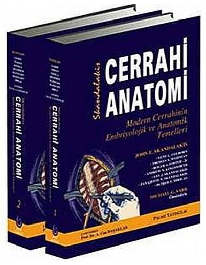 Palme Cerrahi Anatomi 1-2 Set - John E. Skandalakis Palme Akademik Yayınları