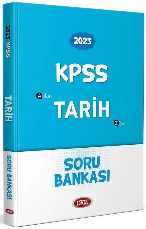 Data 2023 KPSS Tarih Soru Bankası Data Yayınları