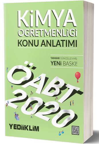 Yediiklim 2020 ÖABT Kimya Öğretmenliği Konu Anlatımı Yediiklim Yayınları