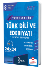 Bilinçsel YKS AYT Türk Dili ve Edebiyatı Testmatik 24x24 Deneme Sınavları Bilinçsel Yayınları