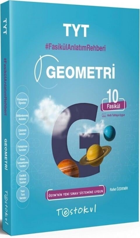 Test Okul YKS TYT Geometri 10 Fasikül Konu Anlatımı Test Okul Yayınları