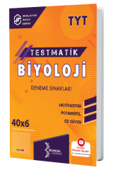 Bilinçsel YKS TYT Biyoloji Testmatik 40x6 Deneme Sınavları Bilinçsel Yayınları