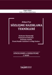 Platon A dan Z ye Sözleşme Hazırlama Teknikleri 2. Baskı - Engin Daşlı Platon Hukuk Yayınları