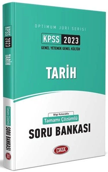 Data 2023 KPSS Tarih Optimum Jüri Soru Bankası Çözümlü Data Yayınları