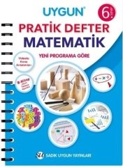 Sadık Uygun 6. Sınıf Matematik Pratik Defter Sadık Uygun Yayınları