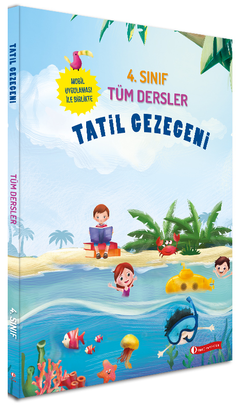 ODTÜ 4. Sınıf Tüm Dersler Tatil Gezegeni ODTÜ Yayınları