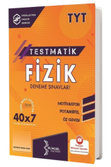 Bilinçsel YKS TYT Fizik Testmatik 40x7 Deneme Sınavları Bilinçsel Yayınları