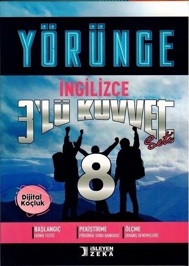 İşleyen Zeka 7. Sınıf İngilizce 3 lü Kuvvet Seti Yörünge Serisi İşleyen Zeka Yayınları