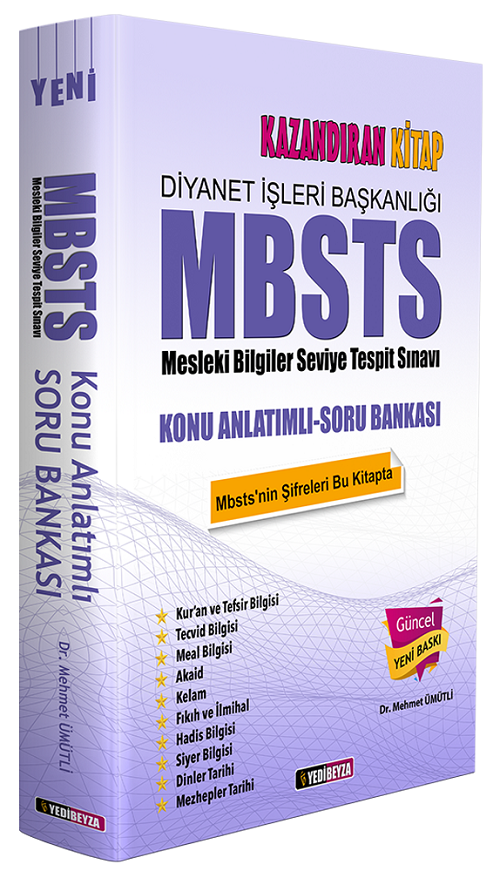 Yedibeyza MBSTS Konu Anlatımlı Soru Bankası Mehmet Ümütli Yedibeyza Yayınları