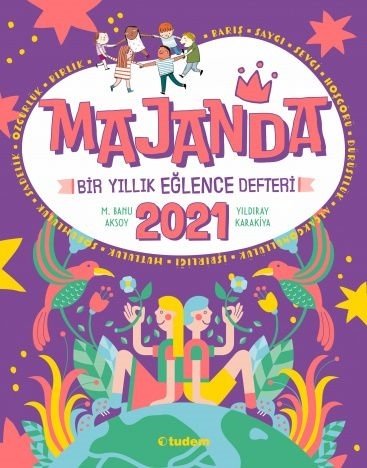 Majanda 2021 Bir Yıllık Eğlence Defteri - Yıldıray Karakiye Tudem Yayınları