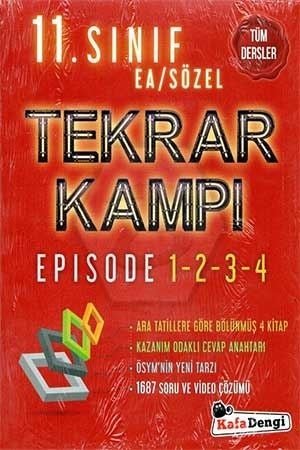 Kafa Dengi 11. Sınıf Tüm Dersler Sözel-Eşit Ağırlık Tekrar Kampı Kafa Dengi Yayınları