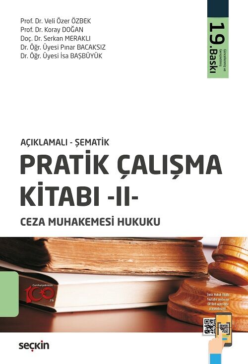 Seçkin Pratik Çalışma Kitabı 2 Ceza Muhakemesi Hukuku 19. Baskı - Veli Özer Özbek, Koray Doğan Seçkin Yayınları