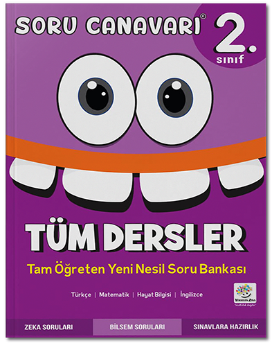 Yükselen Zeka 2. Sınıf Tüm Dersler Soru Canavarı Soru Bankası Yükselen Zeka Yayınları